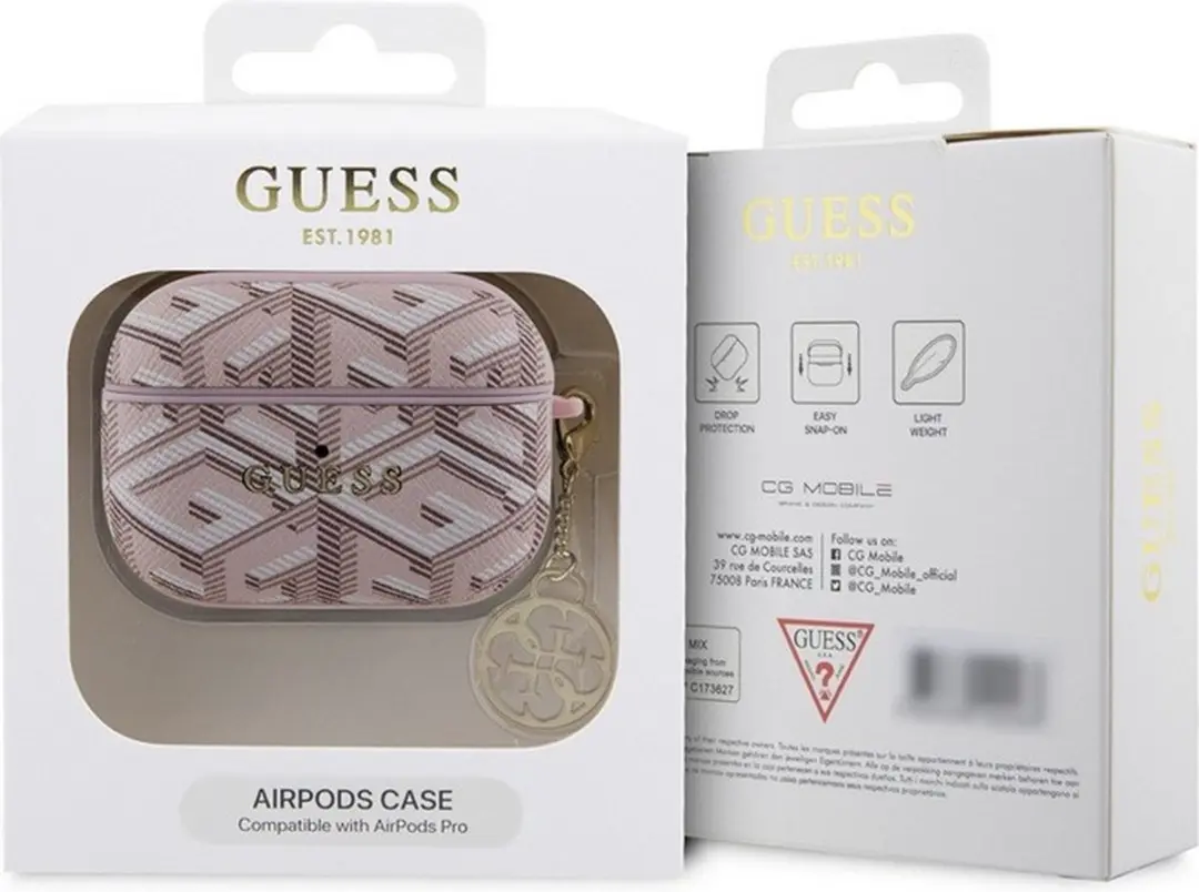 GUESS G-Cube Case Apple AirPods Pro - Roze