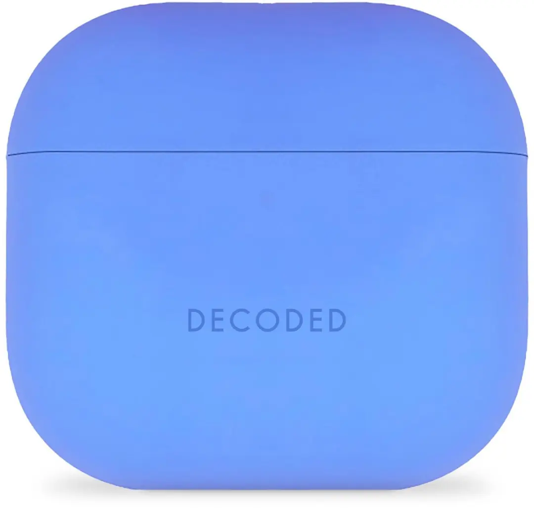 Decoded Siliconen AirPods 4 Hoesje D25AP4C1SCYSC - Blauw