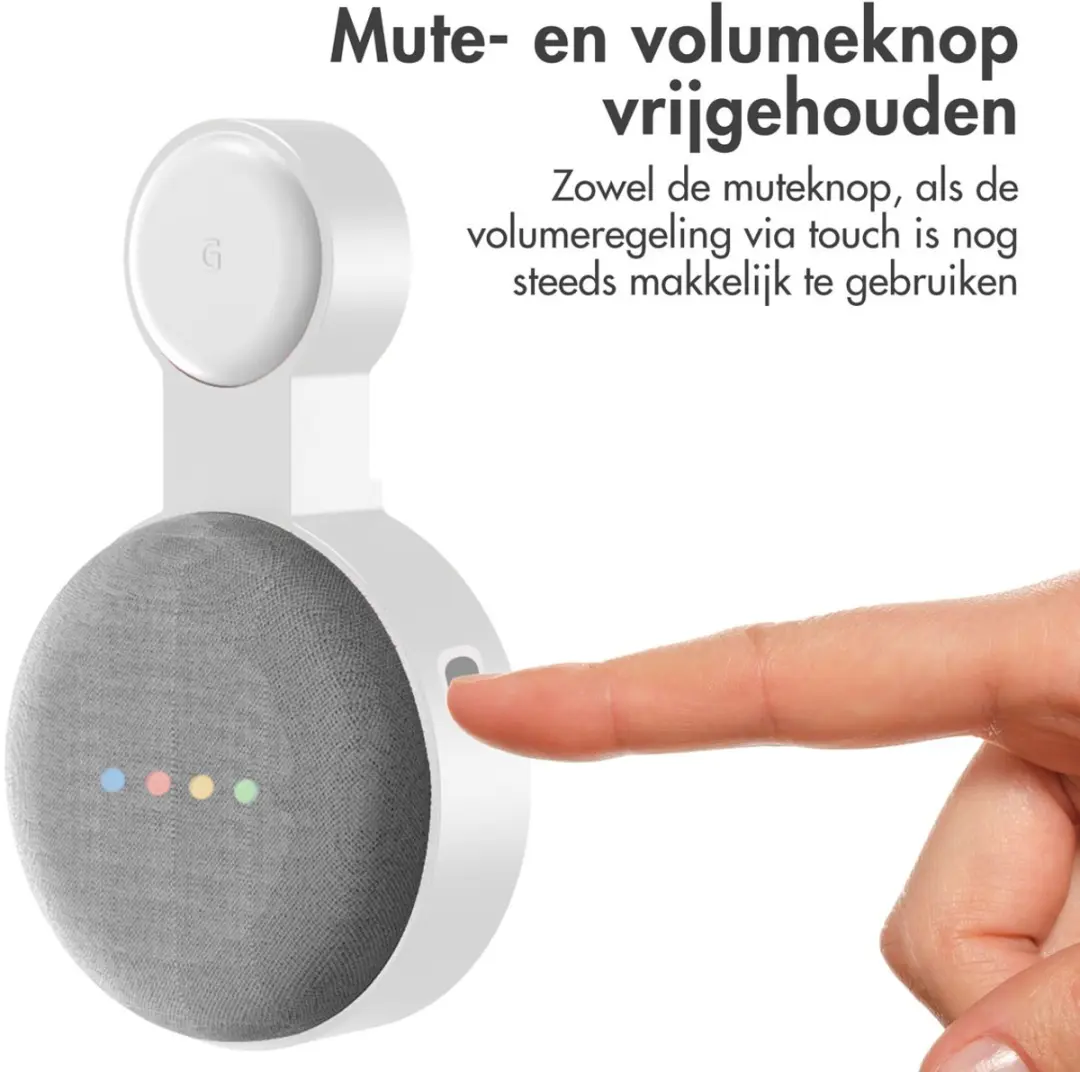 Imoshion Houder voor Google Nest Mini - Wit - afbeelding 3 van 6
