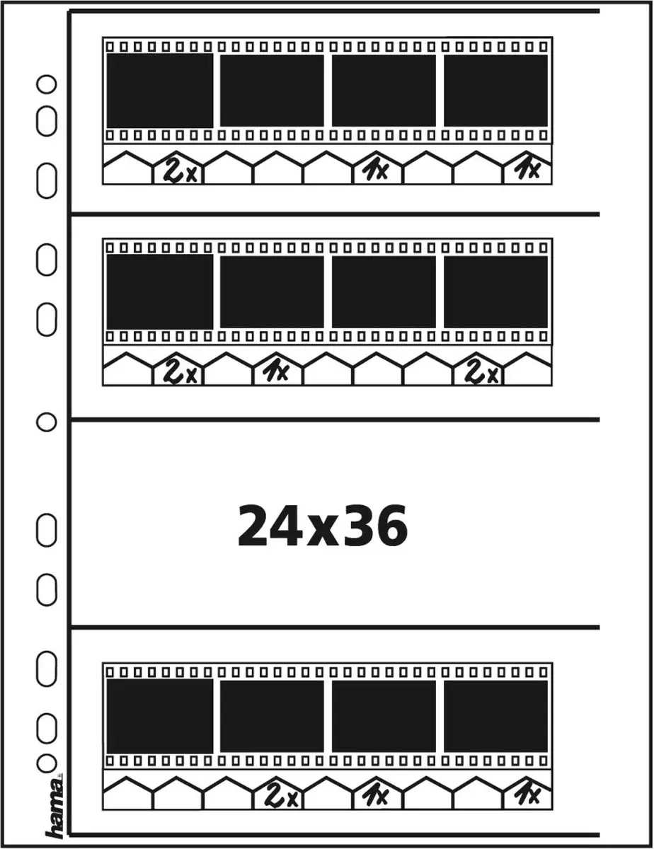 Hama Negatiefbladen Pergament 260x310mm - 25 Stuks - afbeelding 2 van 6