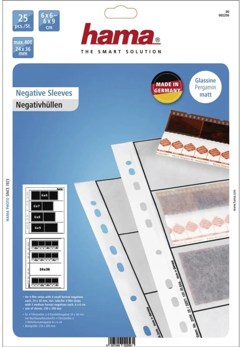 Hama Negatiefbladen Pergament 260x310mm - 25 Stuks - afbeelding 4 van 6