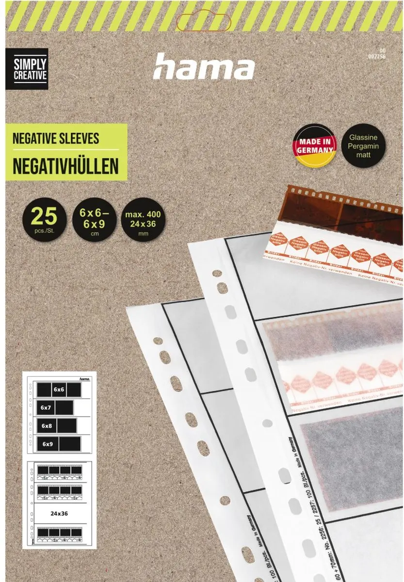 Hama Negatiefbladen Pergament 260x310mm - 25 Stuks - afbeelding 5 van 6