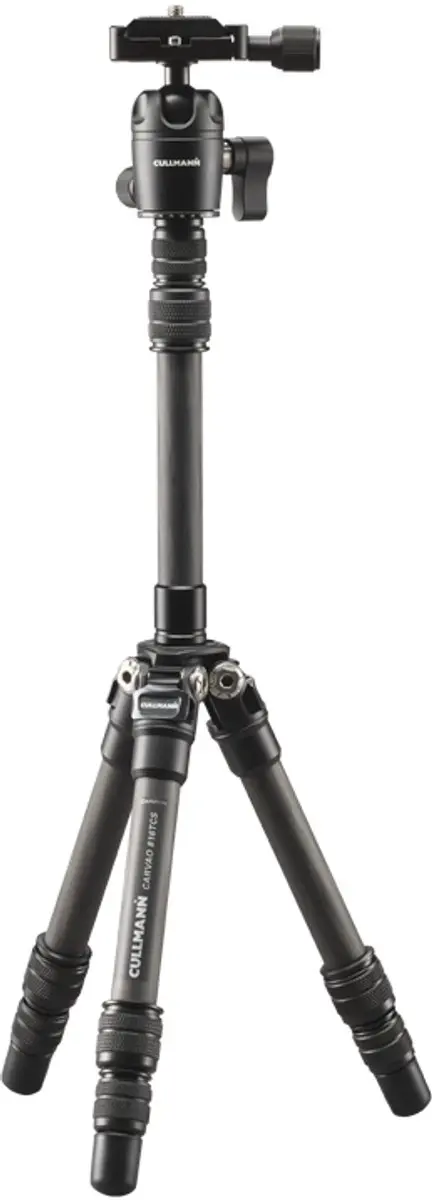 Cullmann Carvao 816TCS Carbon Statief - 3 Secties - Zwart