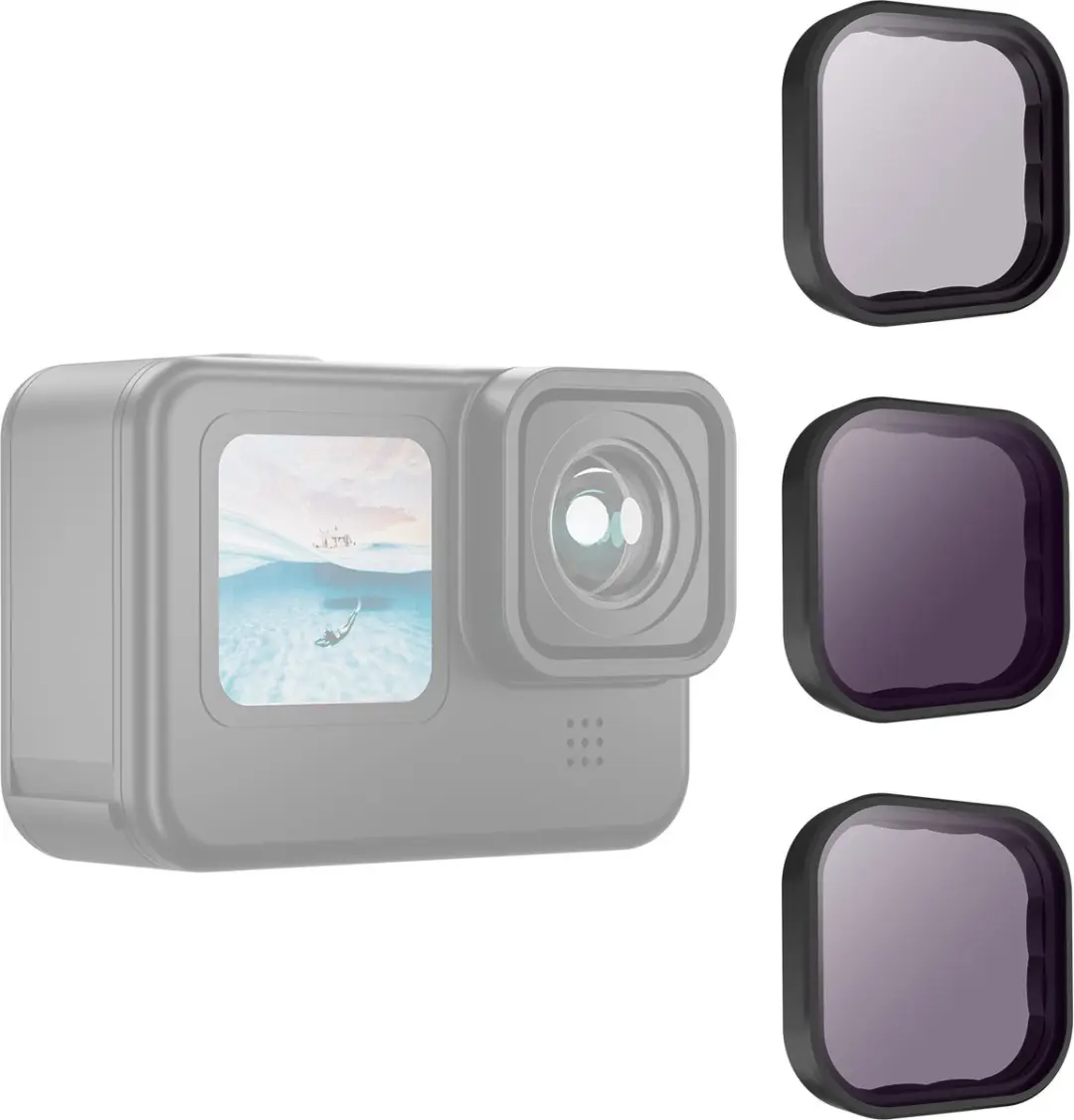 Telesin CPL+ND8/16/32 Lens Filter Kit GoPro