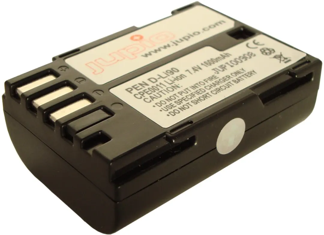 Jupio D-Li90 Accu - 1600mAh - Pentax