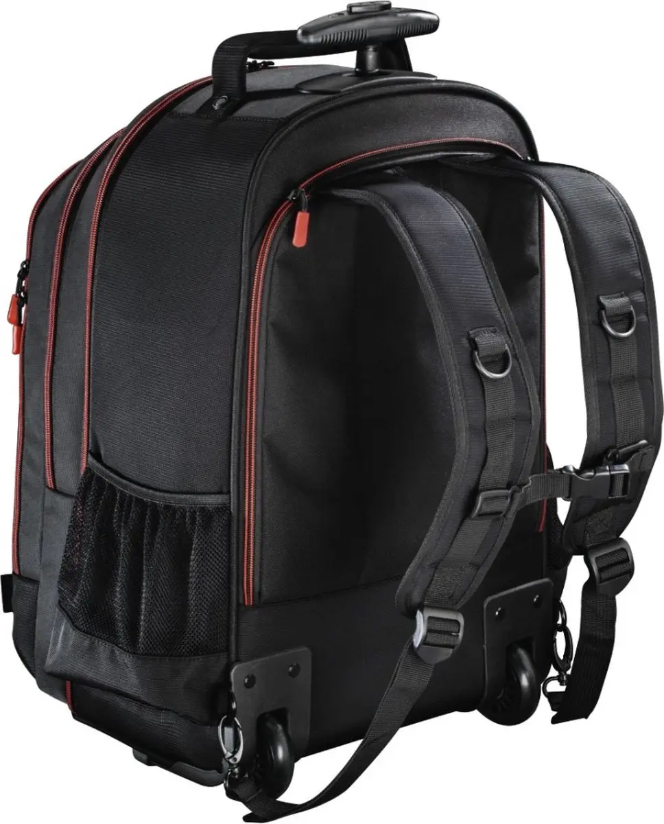 Hama Camera-trolley Miami 139854 - XL - 5 Lenzen - Zwart/Rood - afbeelding 6 van 6
