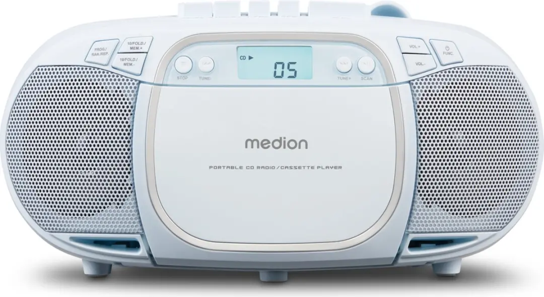 Medion MD44176 Stereo Geluidssysteem - 22W - Blauw