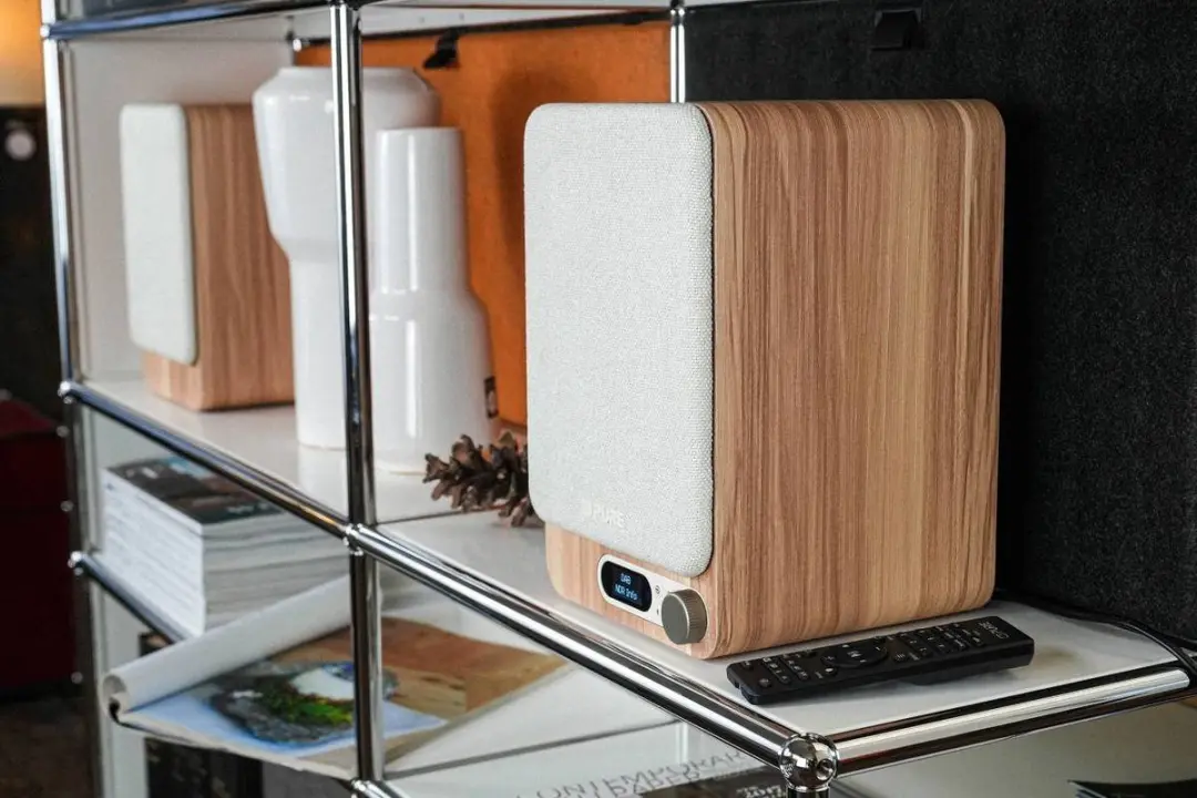 Pure Classic Active Home Audio Microsysteem 80W - Wit/Eiken