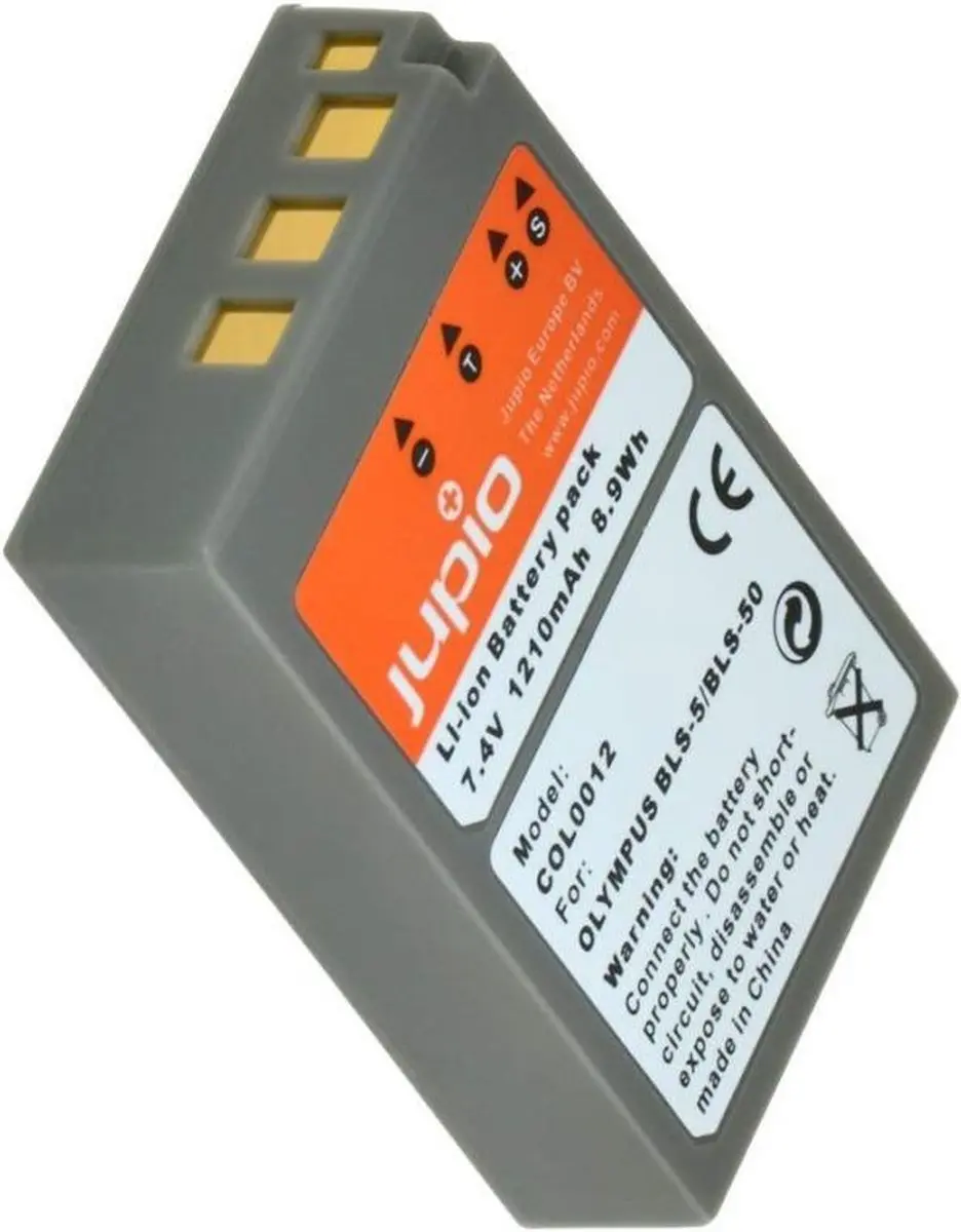 Jupio BLS-5 Accu 1210mAh - Spiegelreflexcamera