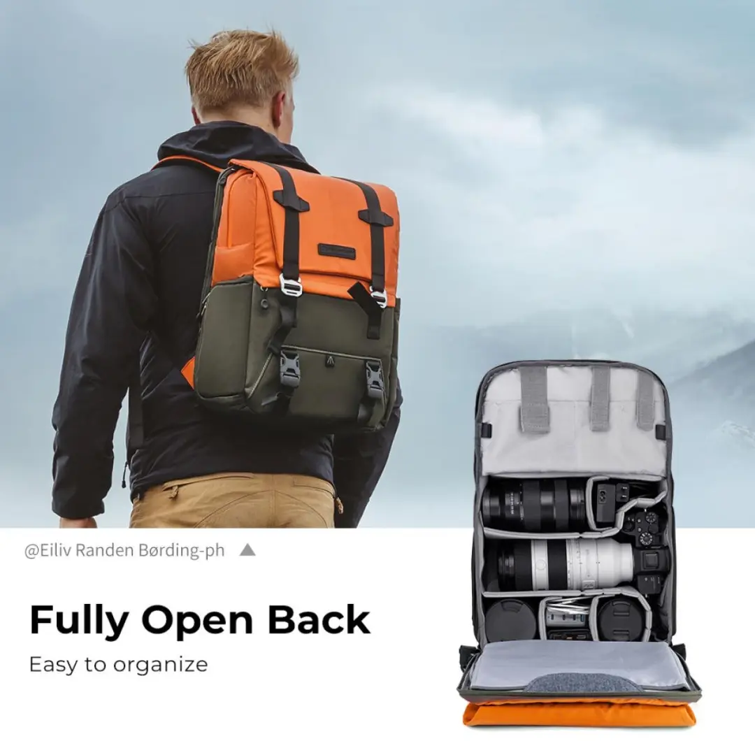 K&F Concept Beta Backpack 20L Rugtas - Orange