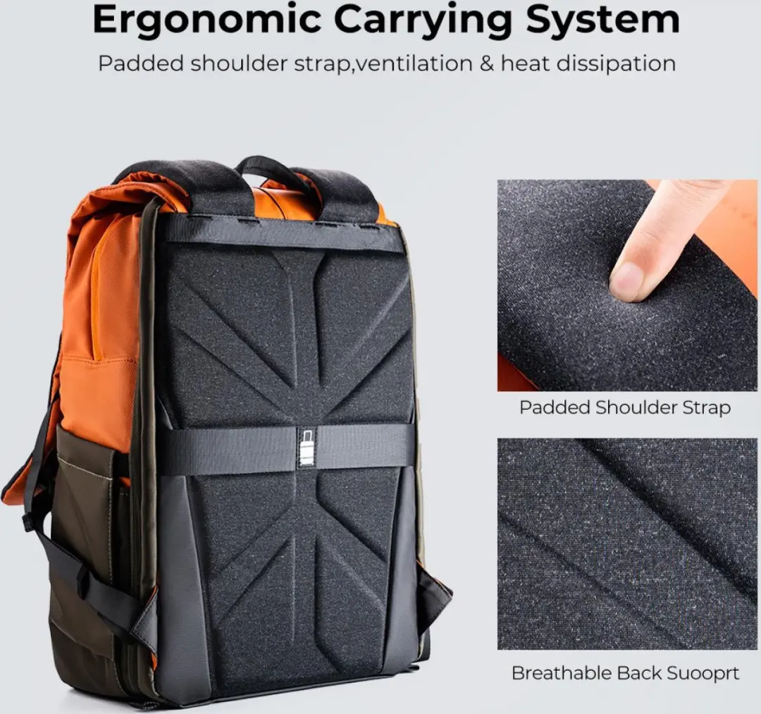 K&F Concept Beta Backpack 20L Rugtas - Orange