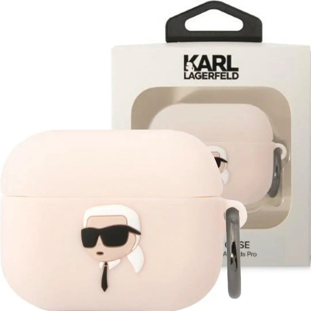 Karl Lagerfeld KLAPRUNIKP Hoesje AirPods Pro - Roze
