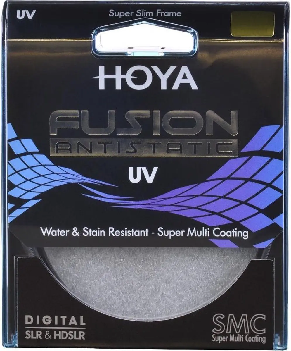 Hoya Fusion Antistatic UV Filter 62mm - Zwart
