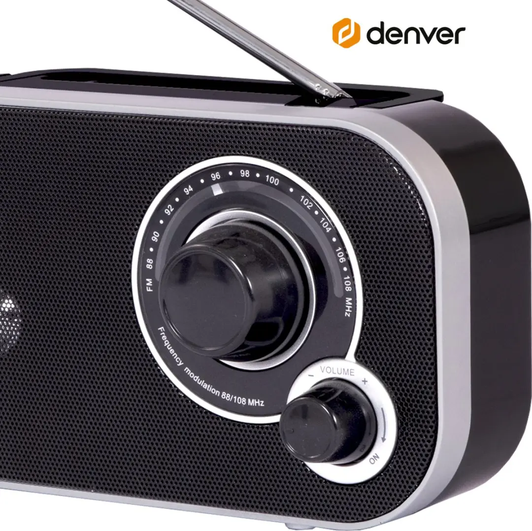 Denver TR-51 Noodradio - Zwart