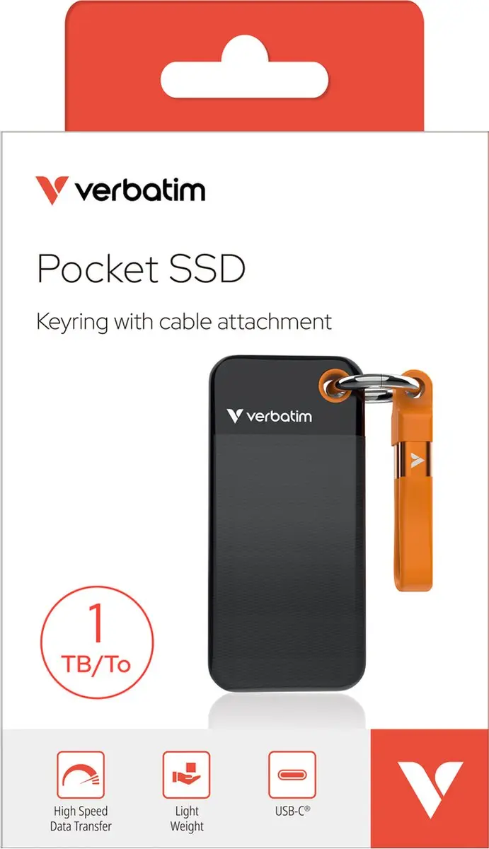 Verbatim 2TB SSD - USB-C - 023942321972