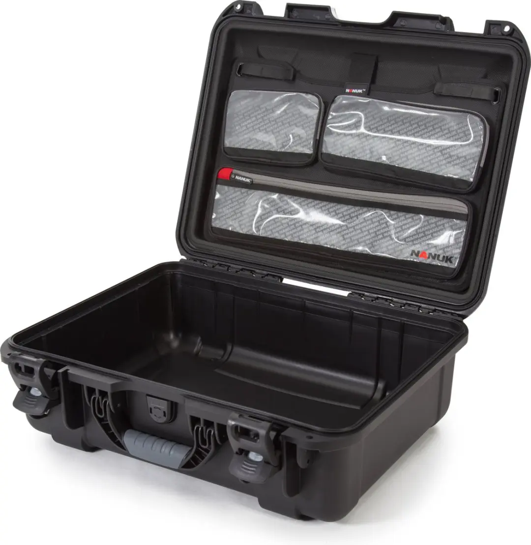 Nanuk 930 Lid Organizer - Zwart