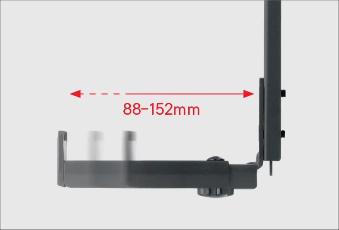 One For All WM5310 Universele Soundbar Ophangbeugels - 2 Stuks - Zwart