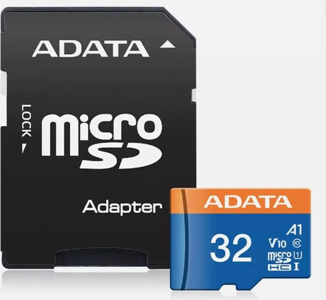 ADATA MicroSDHC AUSDH32GUICL10A1-RA1 32GB - met adapter