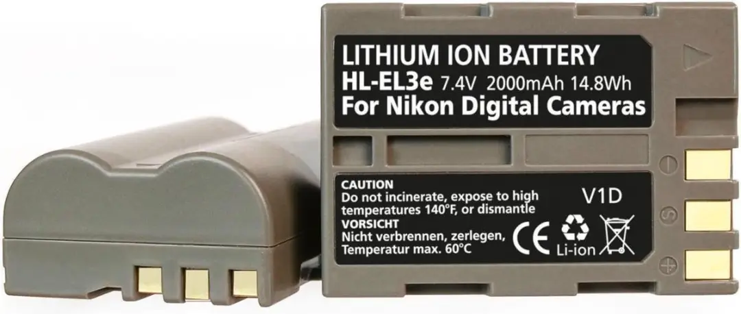 Hähnel HL-EL3e Li-Ion Accu 1650mAh - Nikon EN-EL3(E)