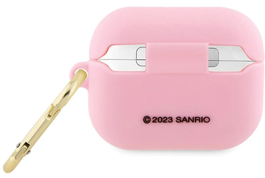 Hello Kitty Siliconen 3D Kitty Hoofdhoes AirPods Pro - Roze
