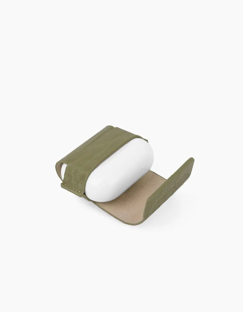 iDeal of Sweden Flo Hoesje AirPods 3 - Sage Croco
