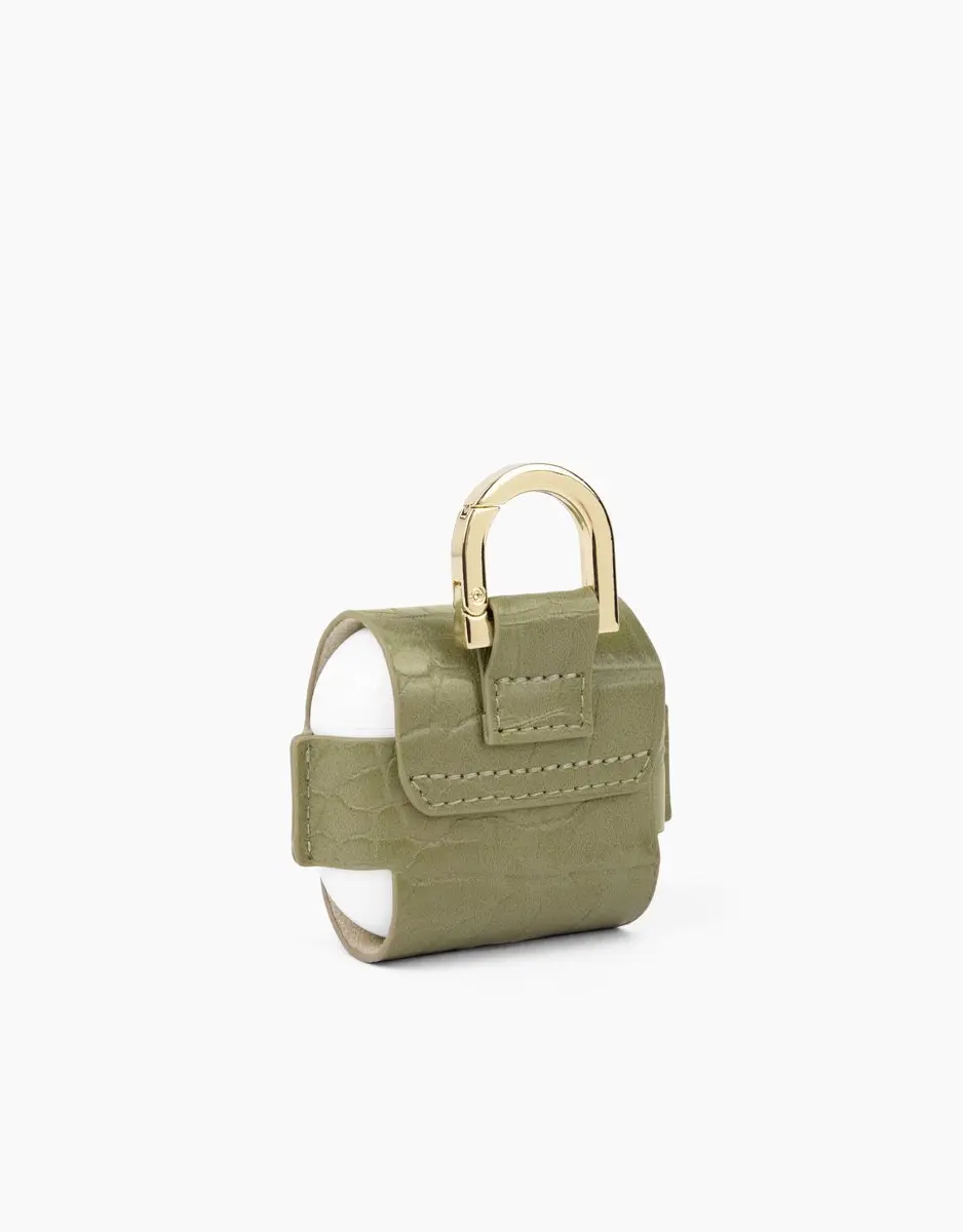 iDeal of Sweden Flo Hoesje AirPods 3 - Sage Croco