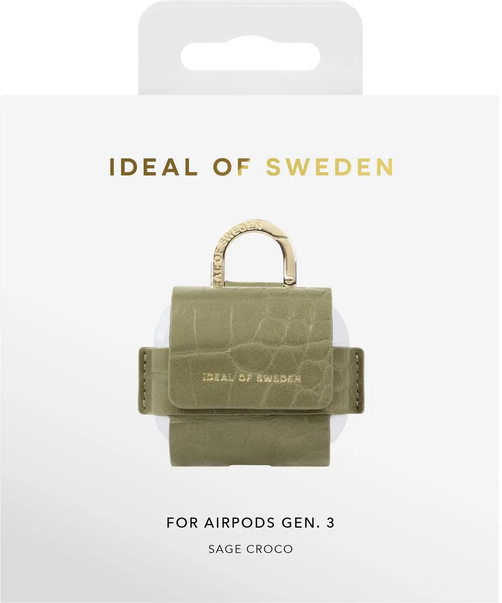 iDeal of Sweden Flo Hoesje AirPods 3 - Sage Croco