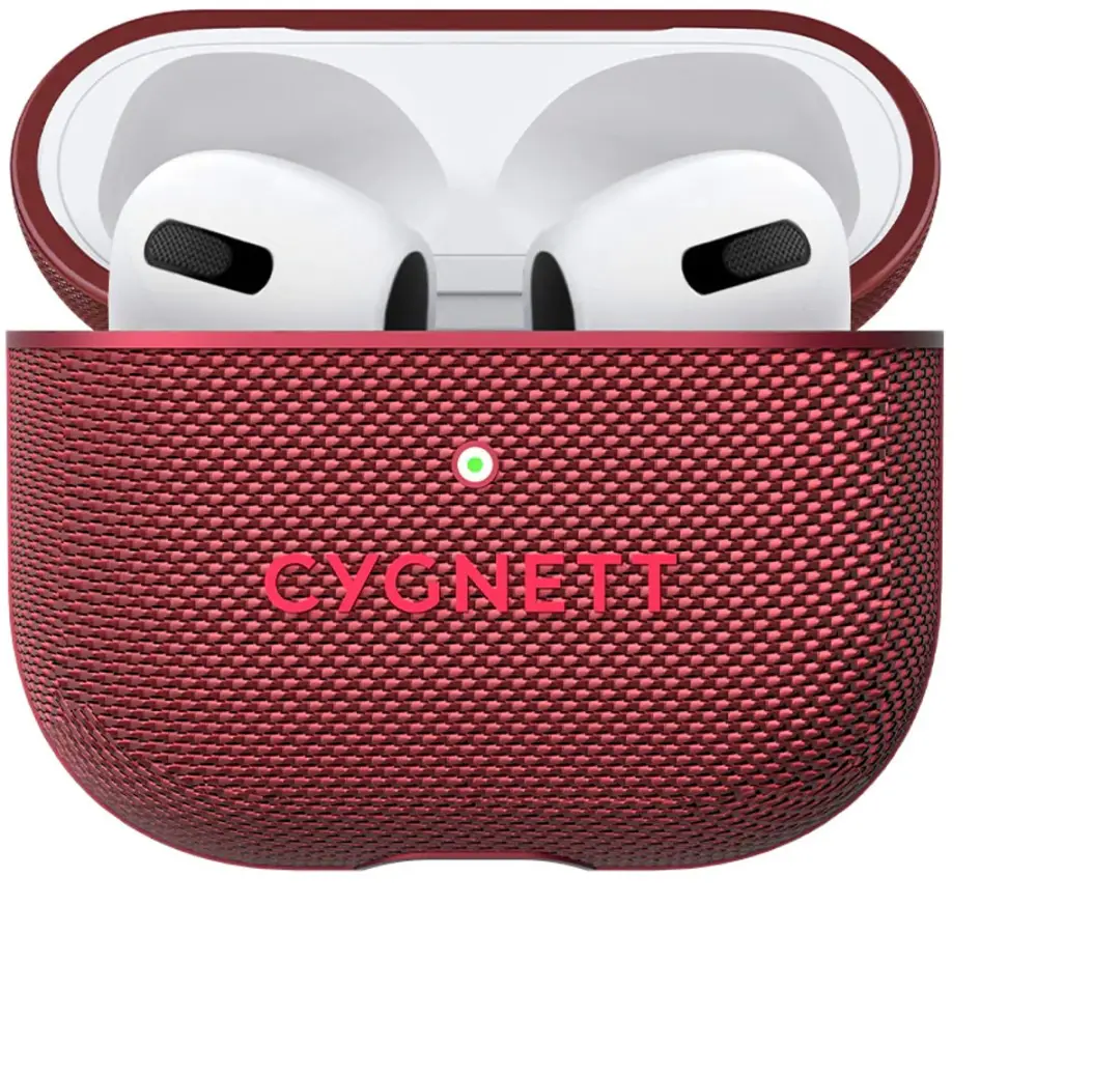 Cygnett AirPods 3 Hoesje Tekview Schokbestendig - Rood