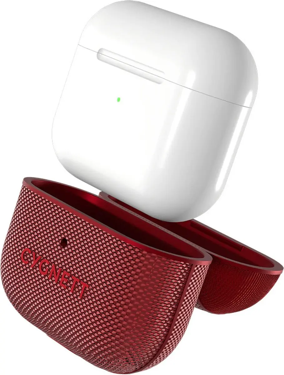 Cygnett AirPods 3 Hoesje Tekview Schokbestendig - Rood