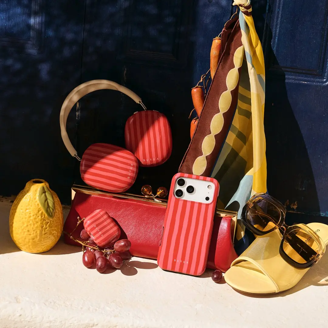 Burga Hardcase Apple AirPods Pro 3 - Pomegranate