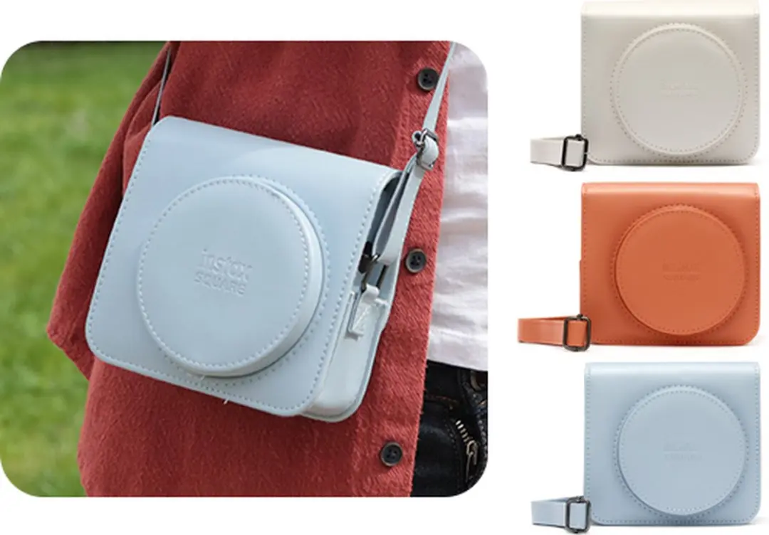 Fujifilm Instax Square SQ1 Heuptas - Chalk white