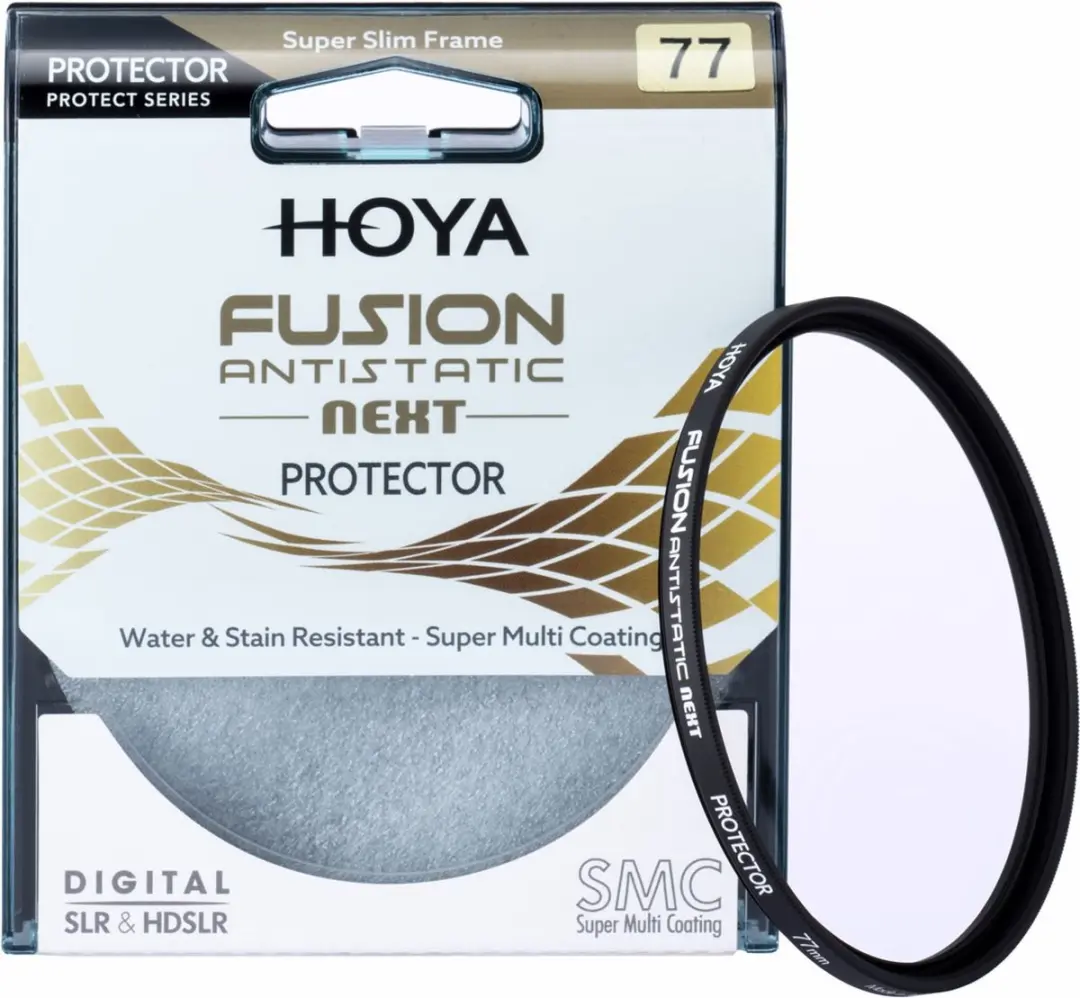 Hoya Fusion Antistatic Next Protector 77mm - Zwart