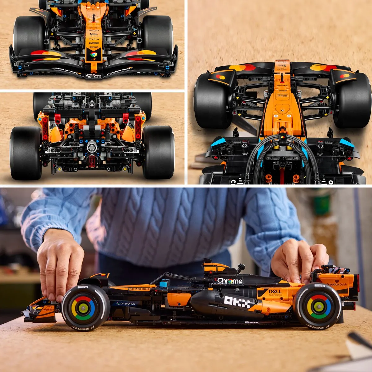 LEGO Technic McLaren MCL39 F1 Car 42228 - 1675 Stukken