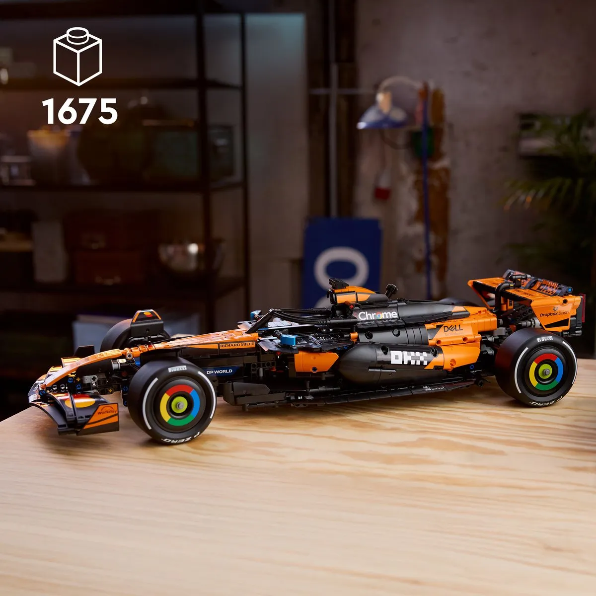 LEGO Technic McLaren MCL39 F1 Car 42228 - 1675 Stukken