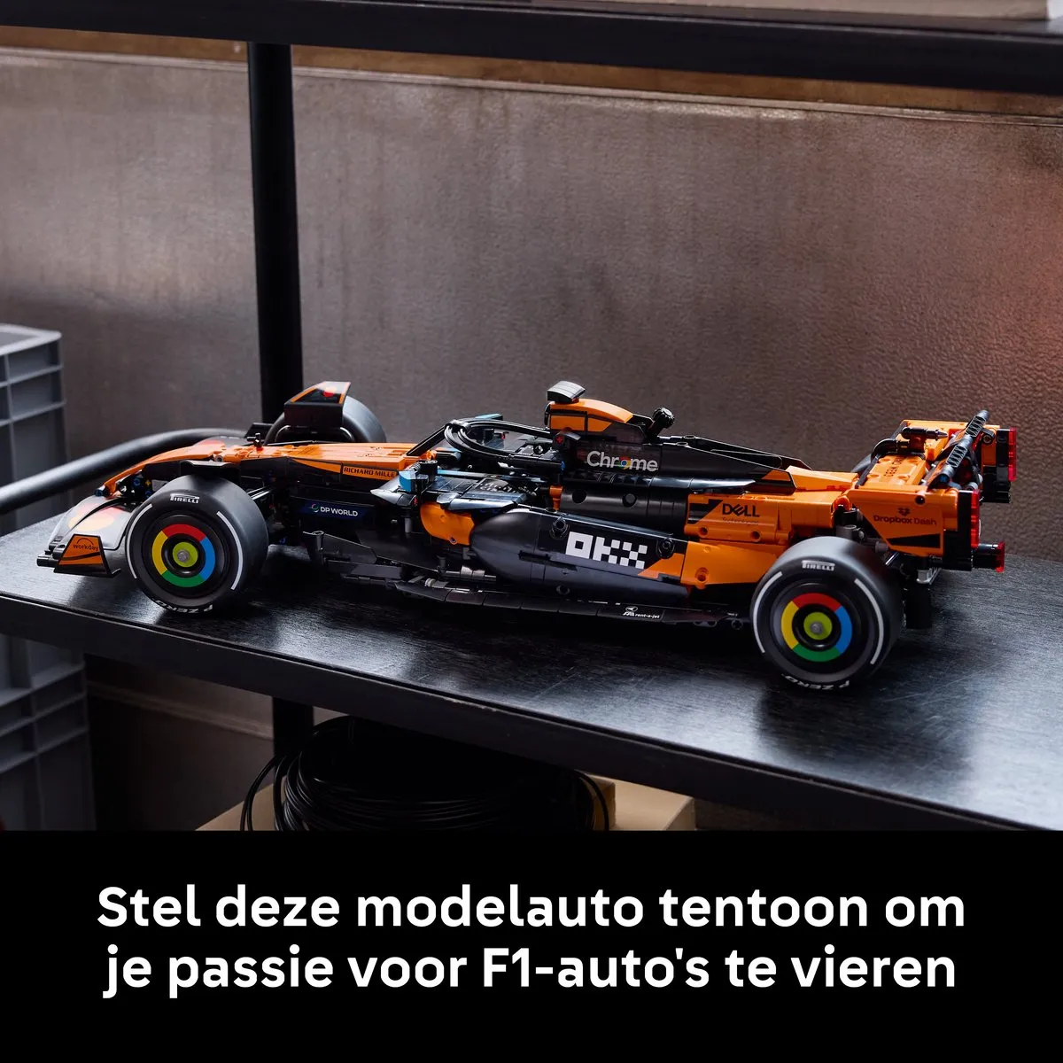 LEGO Technic McLaren MCL39 F1 Car 42228 - 1675 Stukken - afbeelding 6 van 6