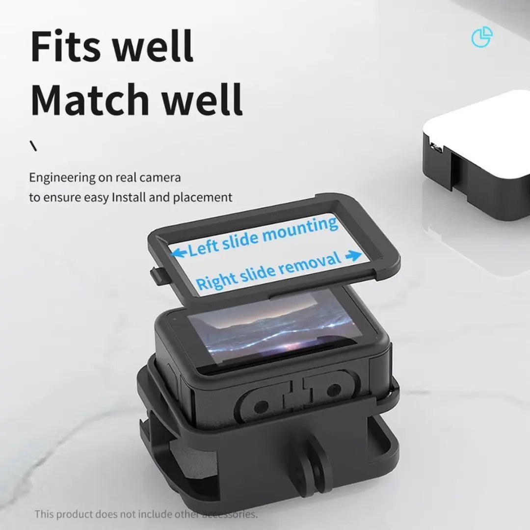 Telesin Frame Behuizing Bumper voor GoPro 9/10/11 - Zwart