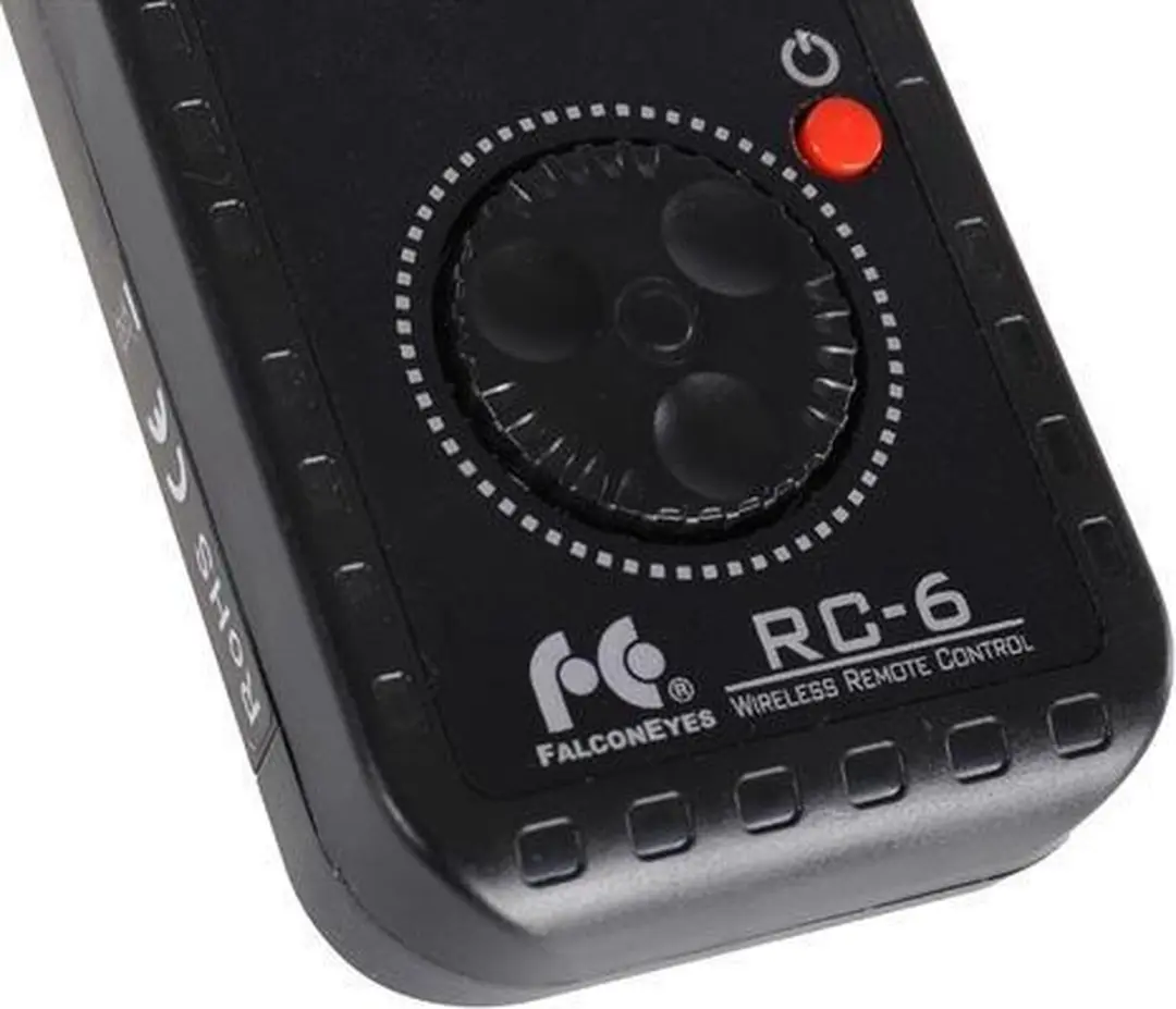 Falcon Eyes RC-6 Afstandsbediening 10,2x6,5cm - Zwart
