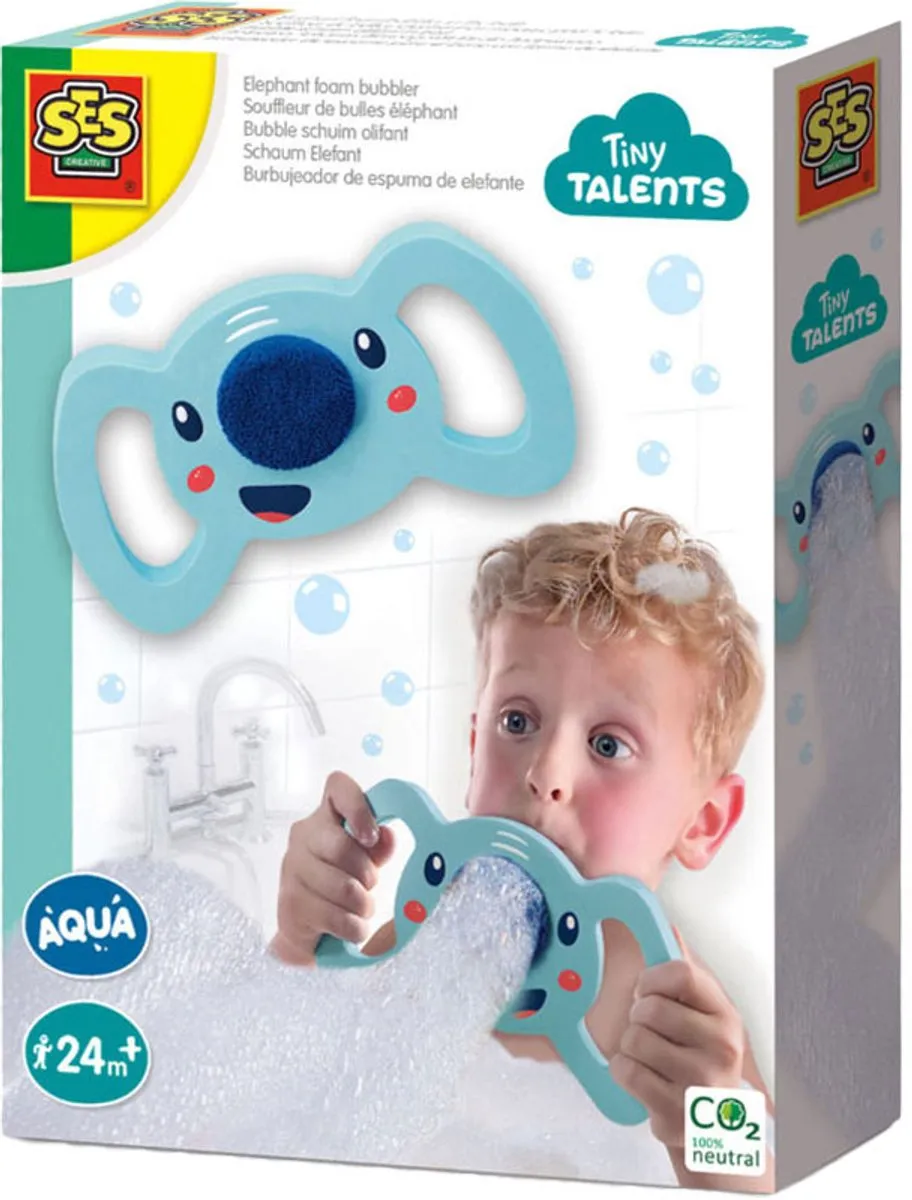 SES Creative Tiny Talents Bubble Schuim Olifant 3310787