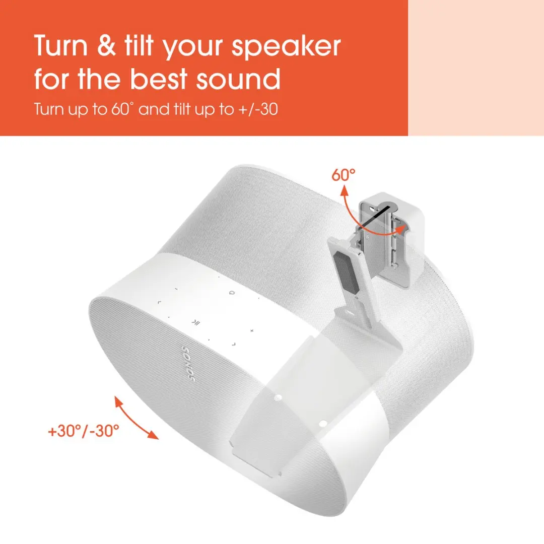 Vogel's SWM 4131 Sonos Era 300 Muurbeugel - Wit - afbeelding 6 van 6