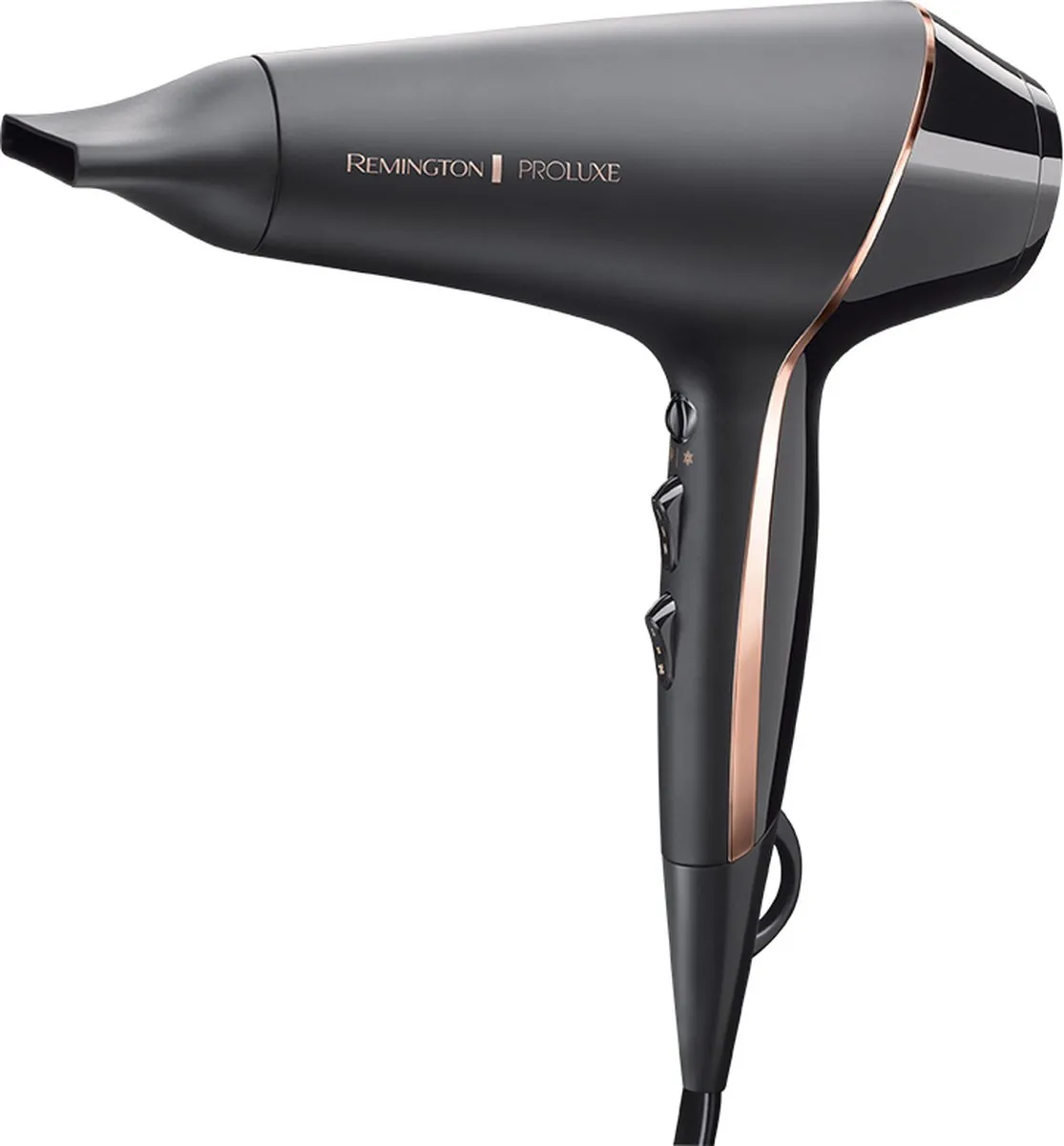 Remington PROLuxe Midnight Edition Haardroger 2400W - Zwart/Goud