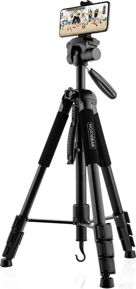 MOJOGEAR MG-24 2-in-1 Statief - 177cm - Zwart