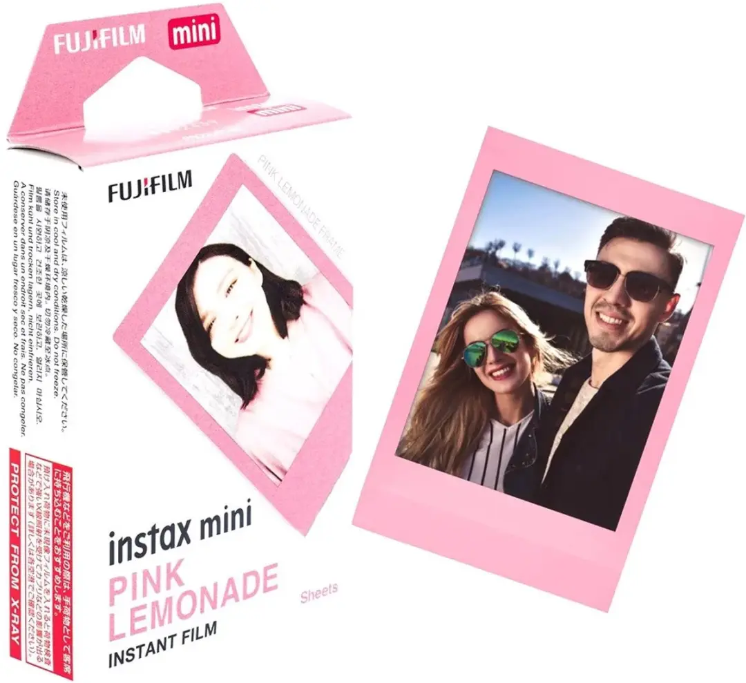 FUJIFILM instax Mini Film Pink Lemonade - 10 Stuks - afbeelding 4 van 6