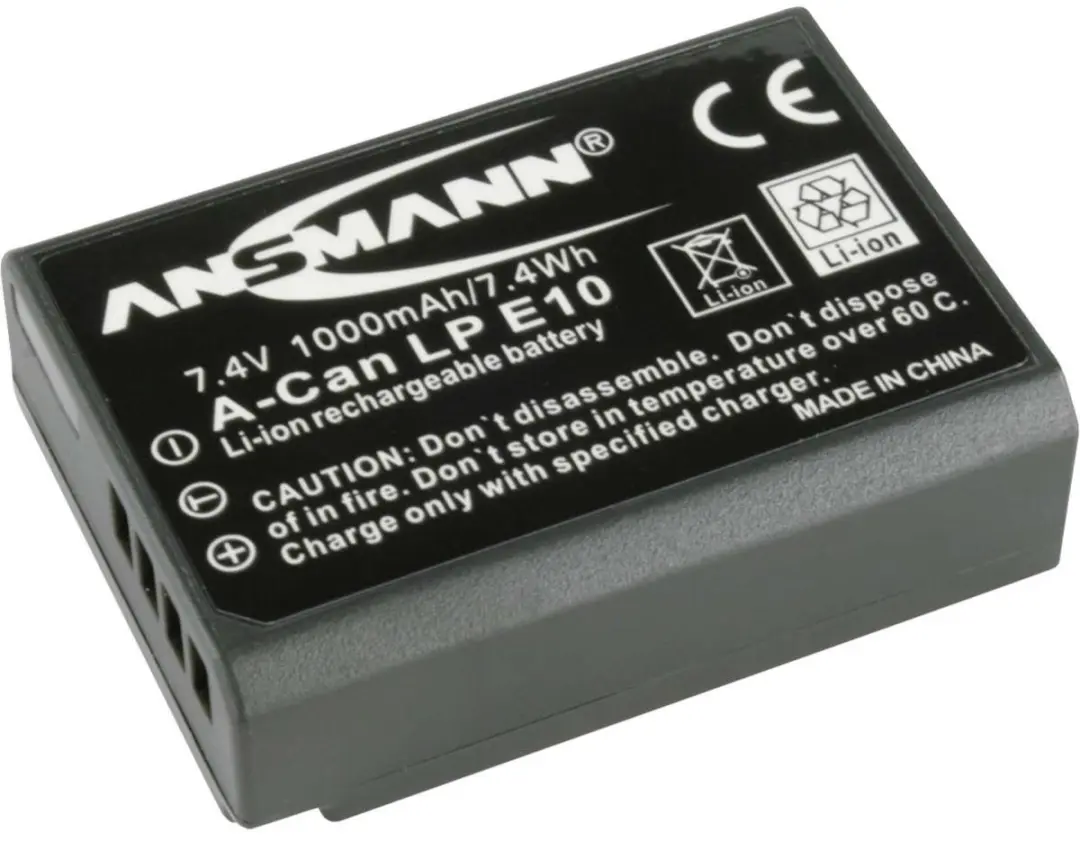 Ansmann A-CAN LP E10 Accu 1000mAh