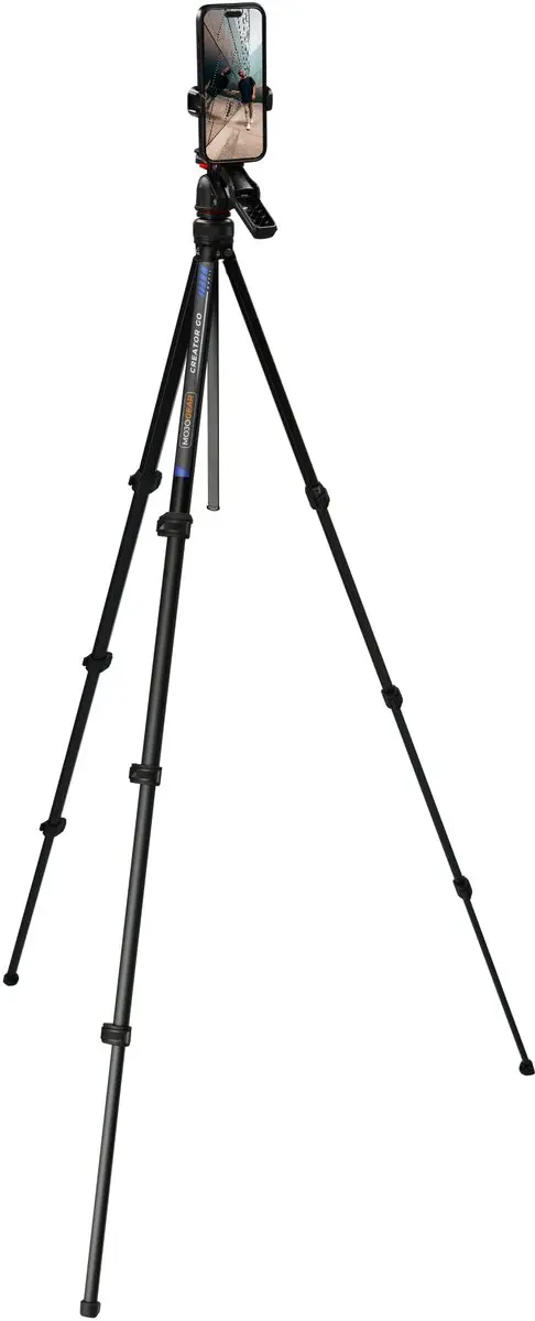 MOJOGEAR Creator GO KIT MG-T04-KIT Reisstatief - 153cm - Zwart