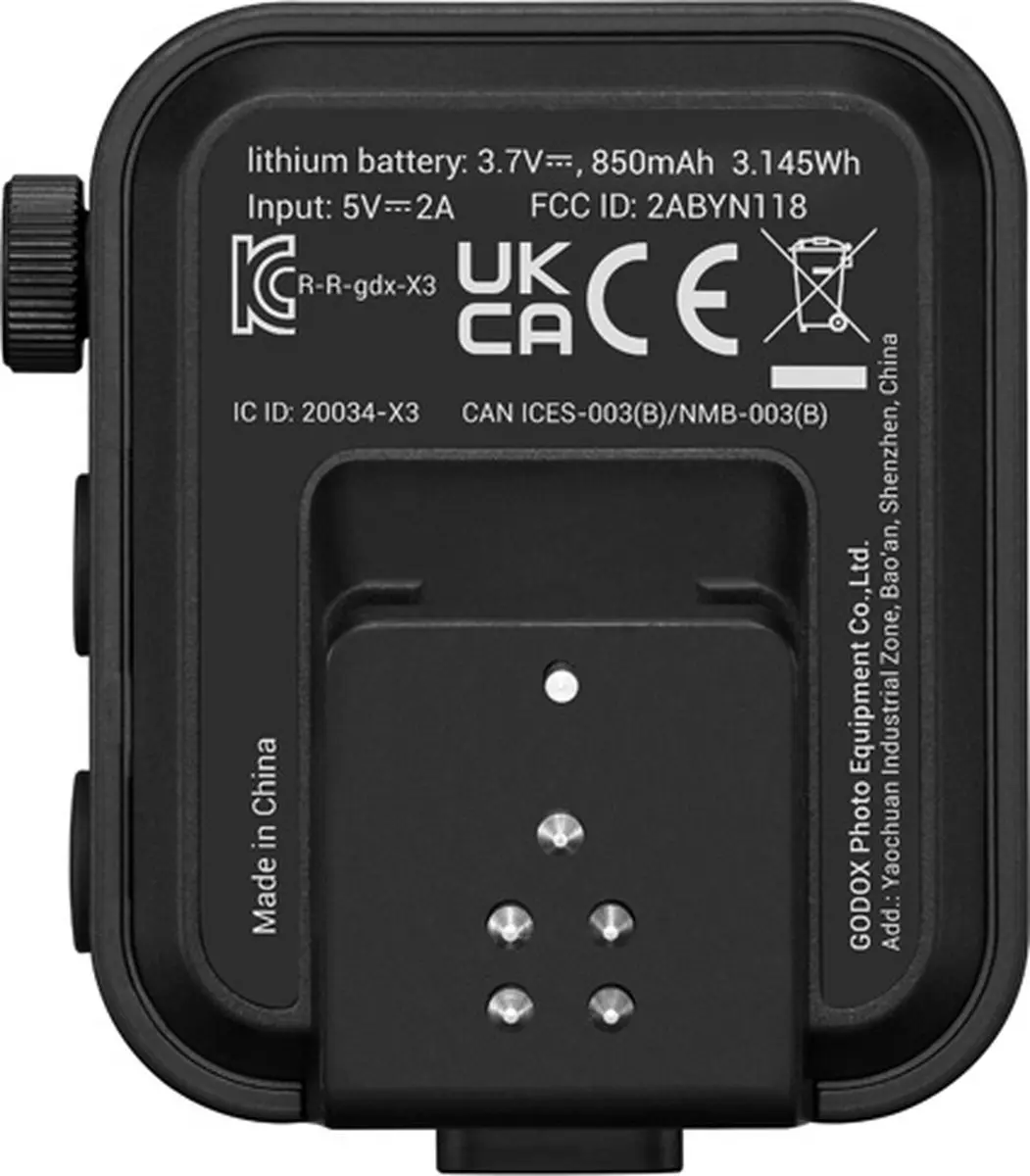 Godox X3 D260971 Transmitter - Zwart