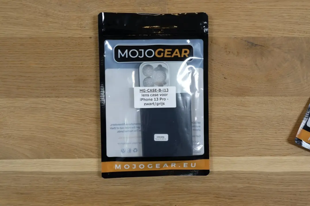 MOJOGEAR MG-CASE-B-i13Pro Lenscase 17mm - iPhone 13 Pro - Zwart/Grijs - afbeelding 6 van 6