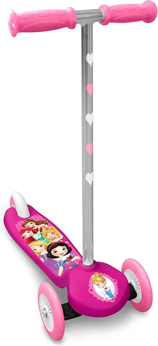Disney Princess 3-Wiel Kinderstep Roze