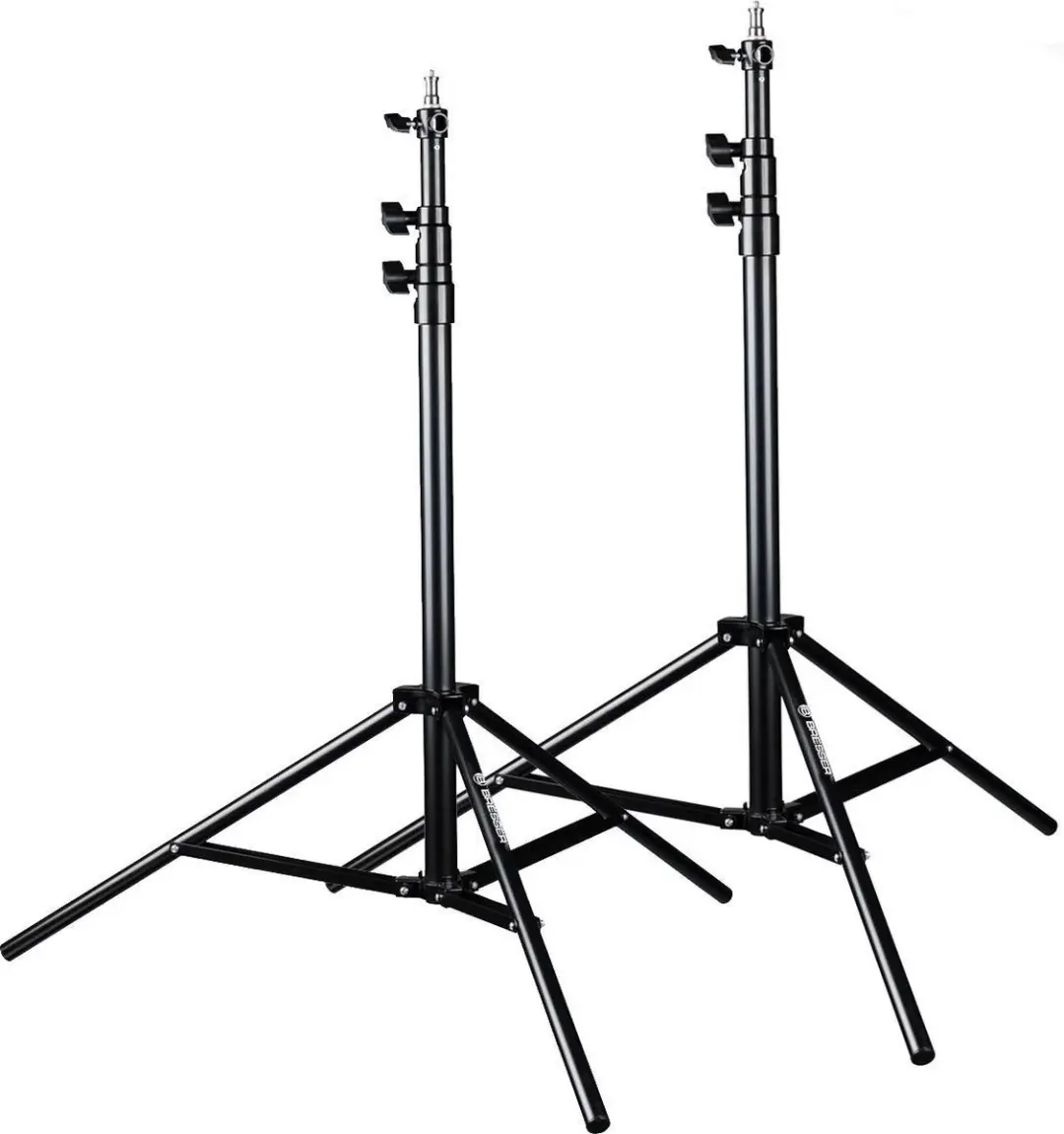 Bresser BR-2845 Fotostudioset - 2x Softboxen 50x70cm - Zwart
