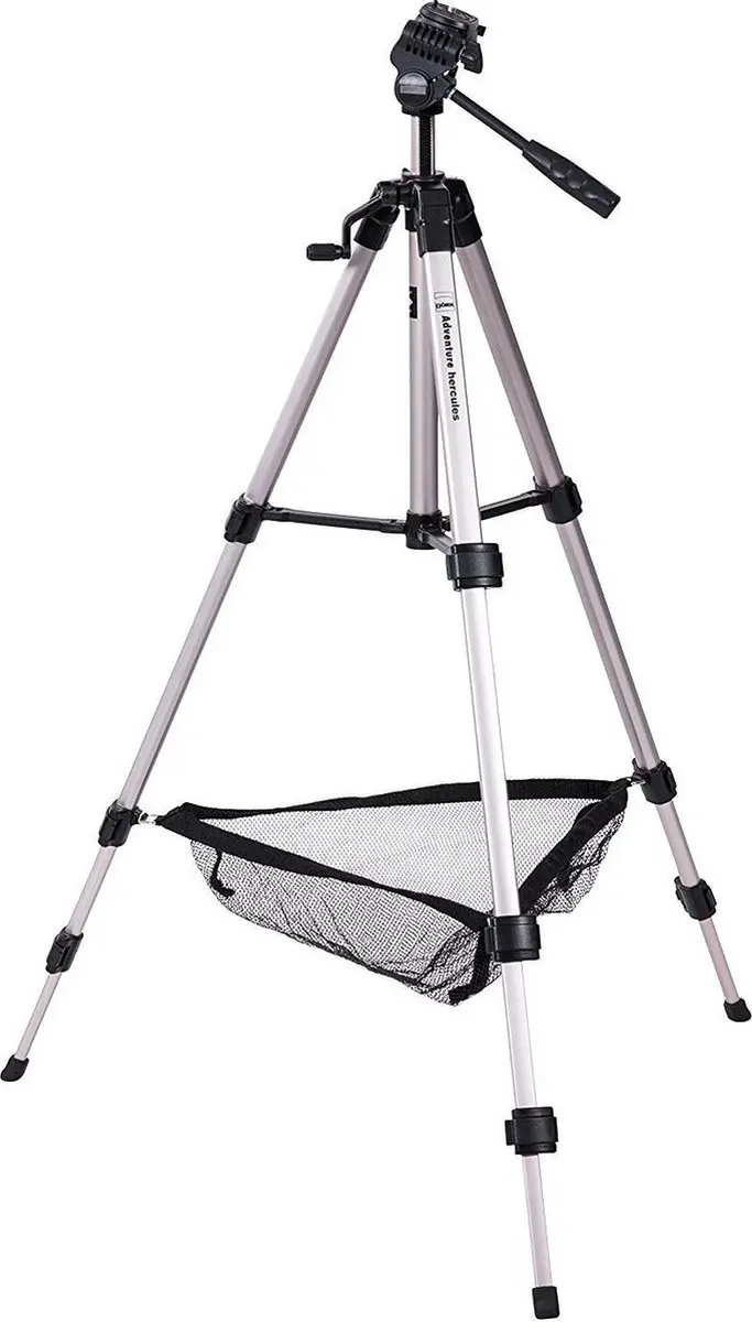 Dörr Adventure Hercules DR380045 Statief - 4 Secties - Zwart/Metallic
