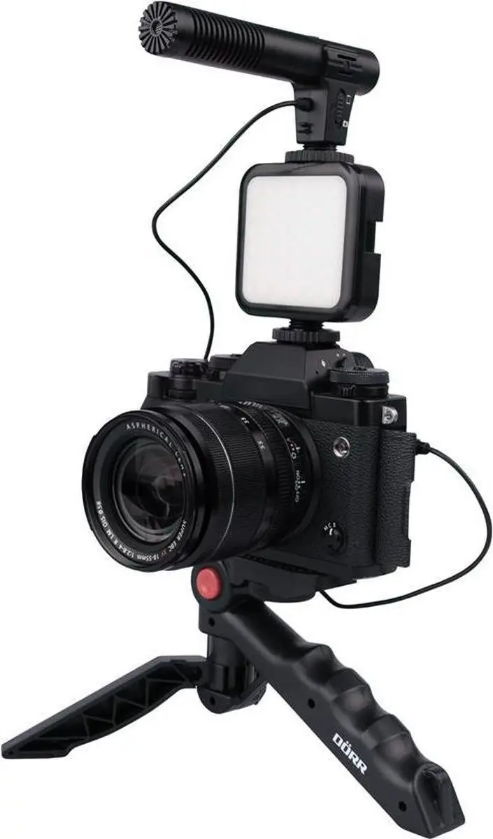 Dörr VL-5 Vlogging Kit - 35 Bi-Color LED Videolamp